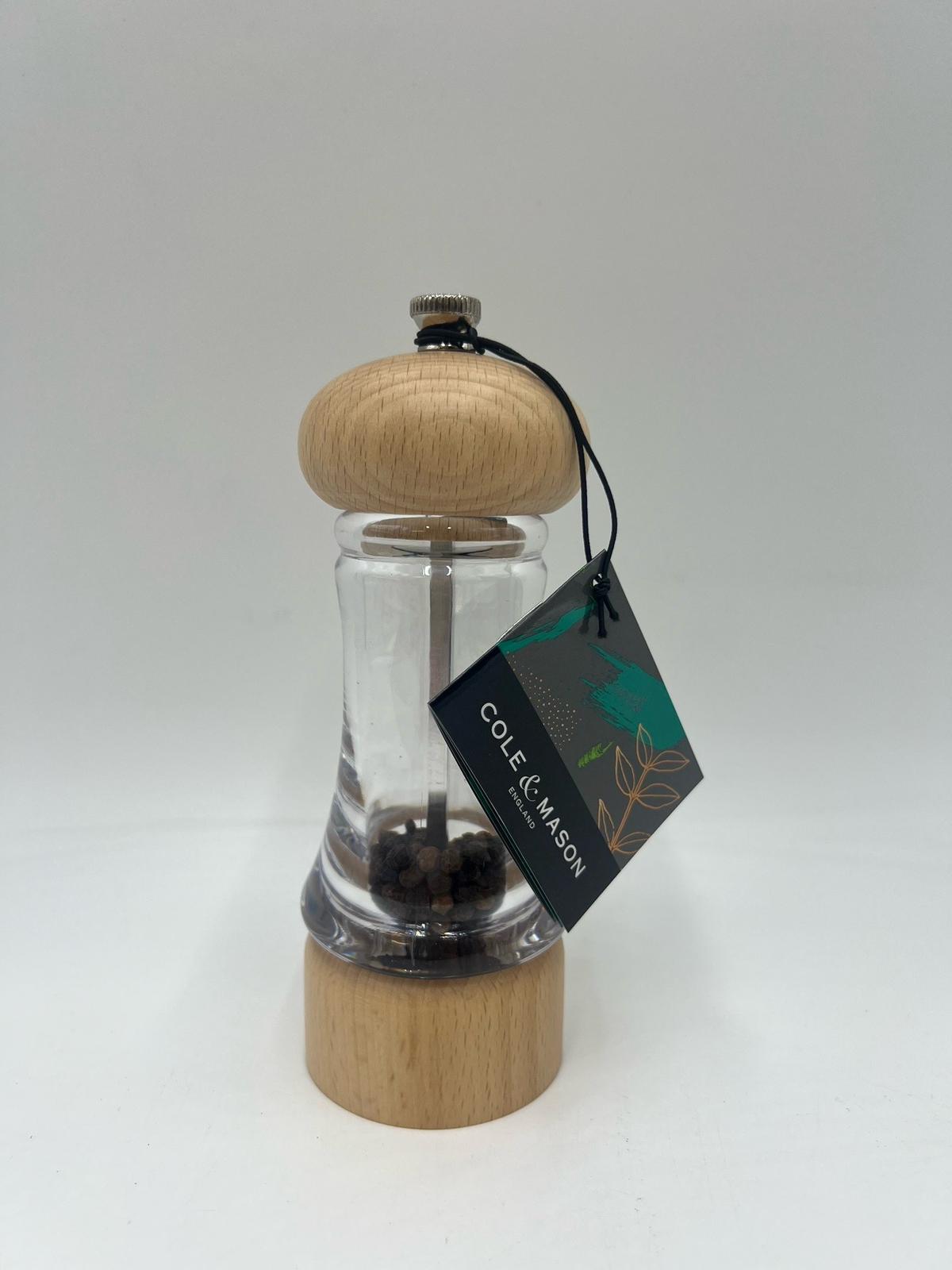Cole & Mason Solo Wooden Salt And Pepper Mills - Set of 2