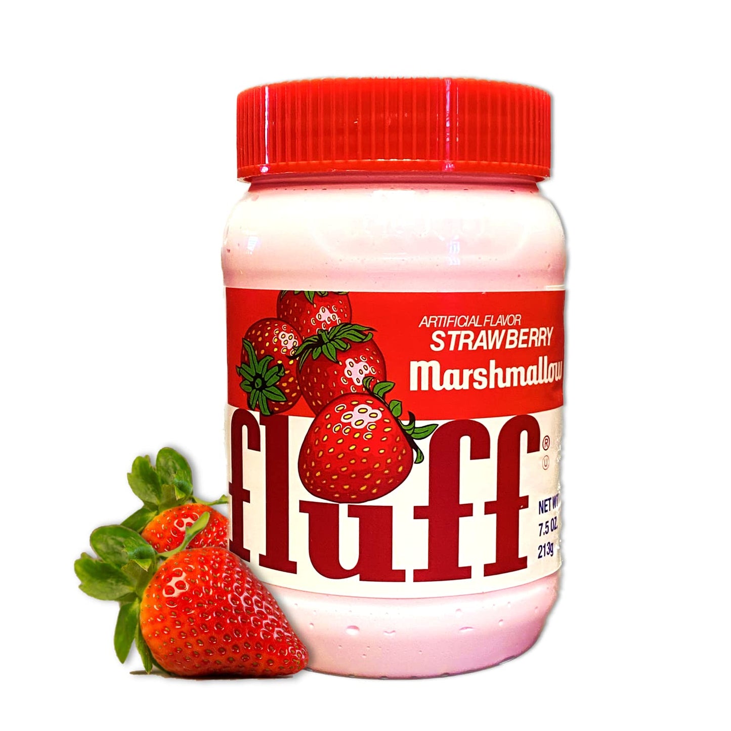 Strawberry marshmallow fluff - 213g