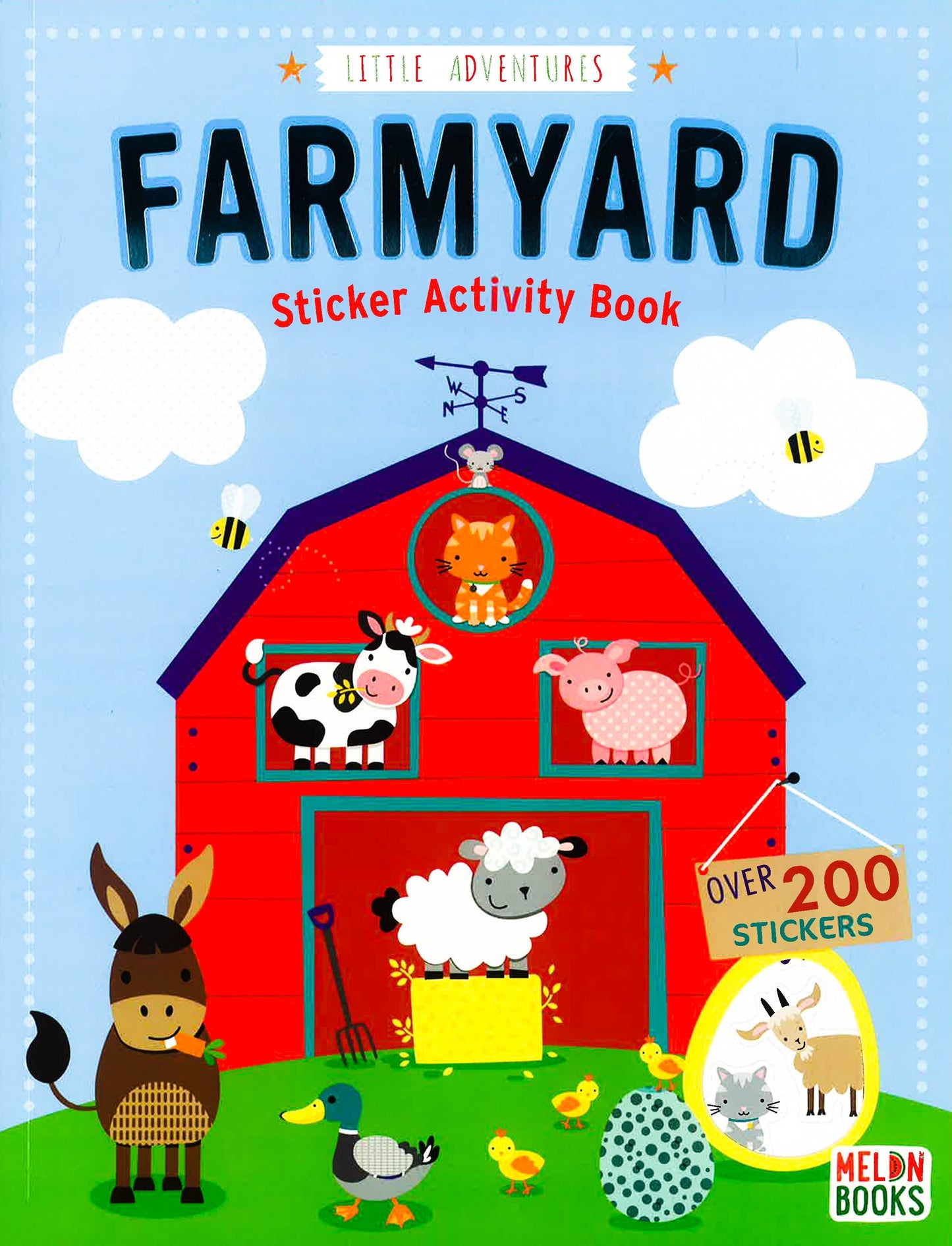 Little learners: Farmyard sticker activity book