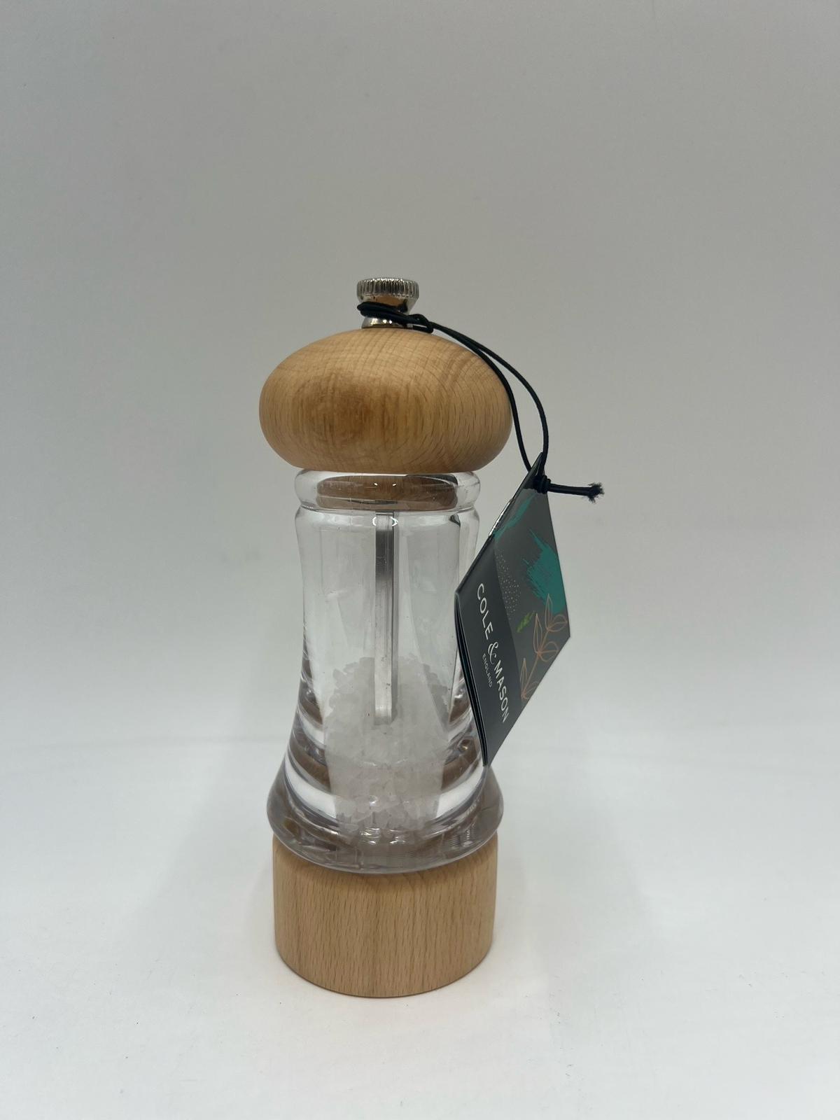 Cole & Mason Solo Wooden Salt And Pepper Mills - Set of 2