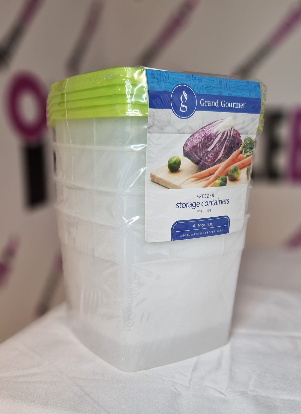 Grand gourmet - freezer storage containers