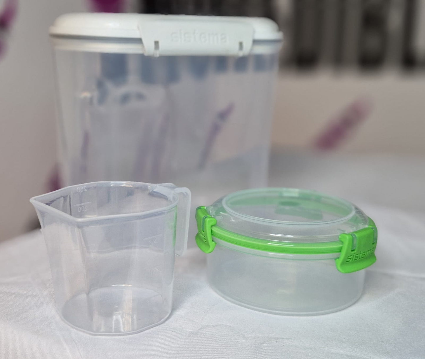 Sistema baking tub set