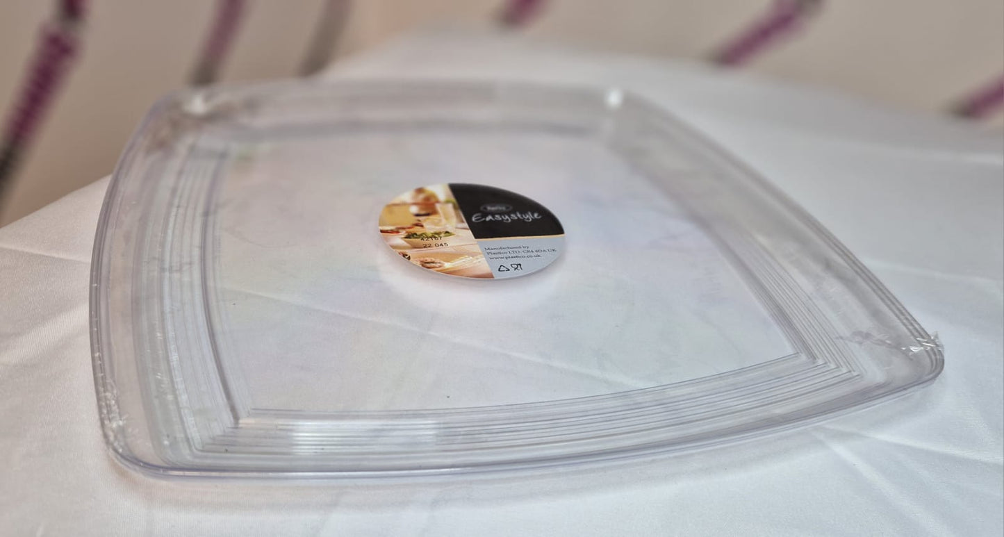 Easy style plastic platter