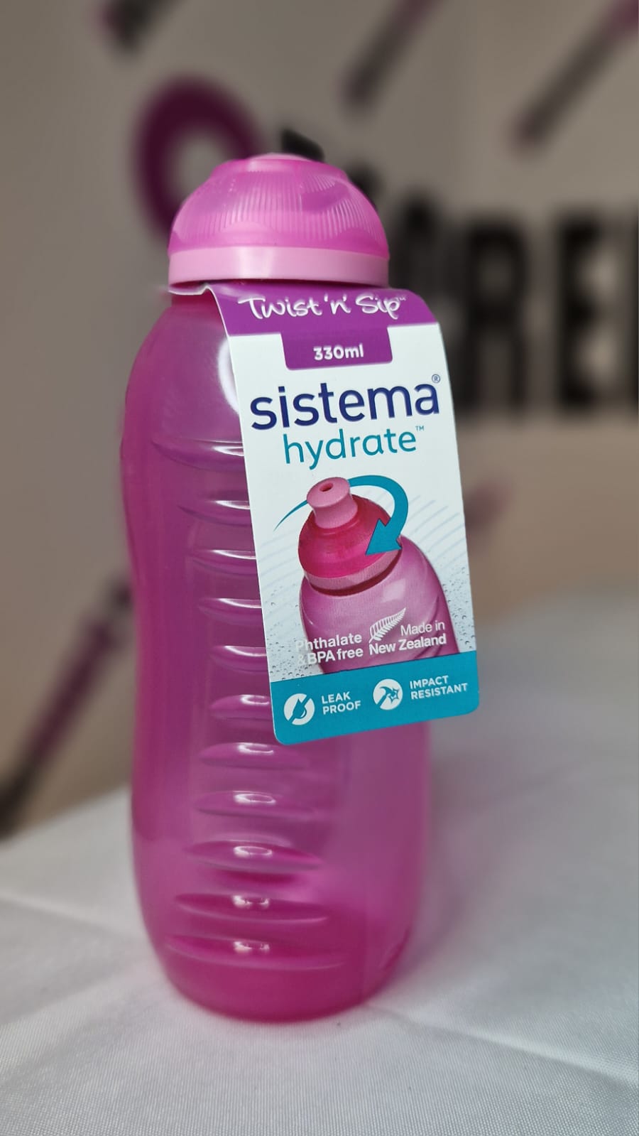 Sistema water bottle - 330ml