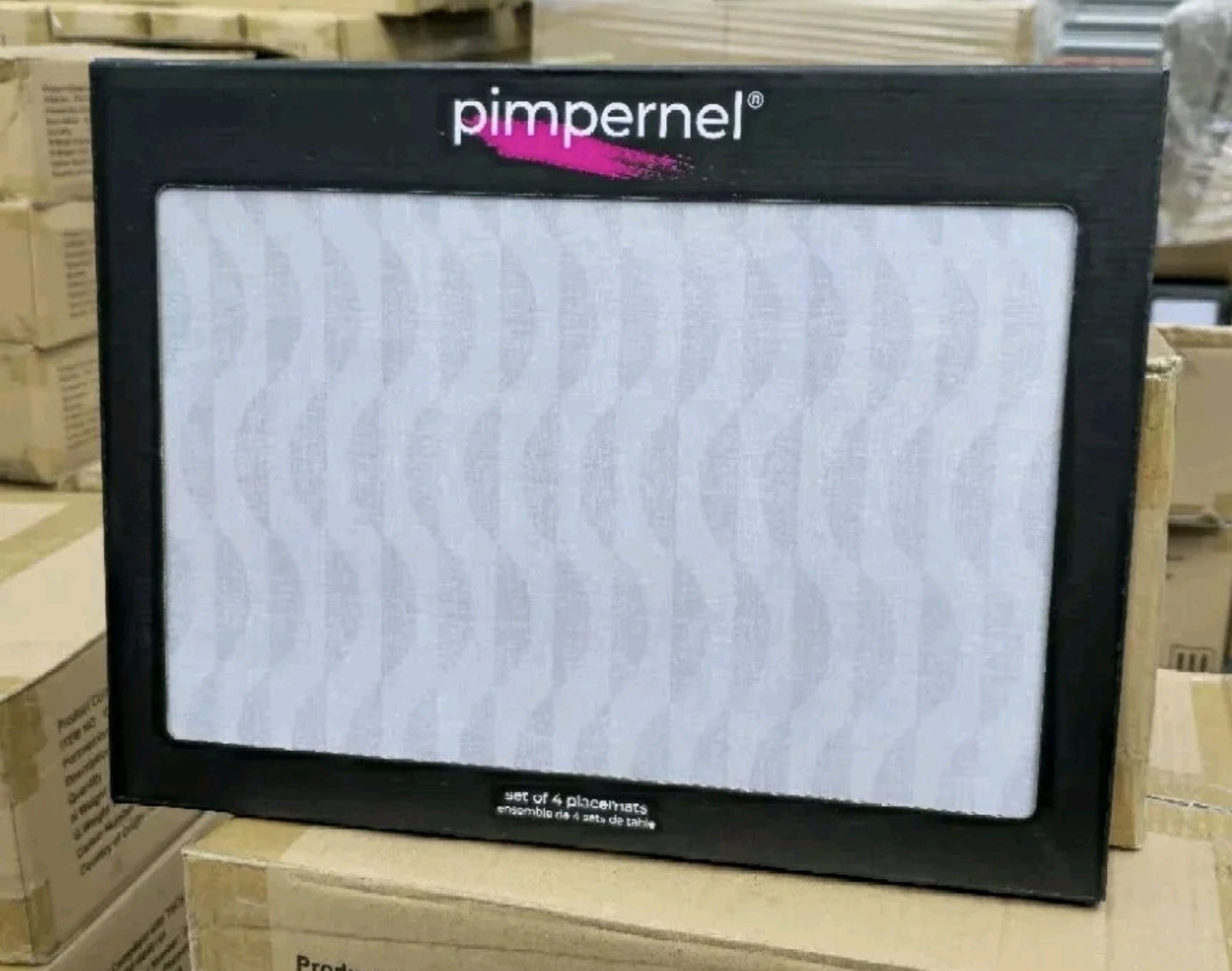 Pimpernel 40cm X 30cm Cork-Backed Luxury Eclipse Placemats Set of 4