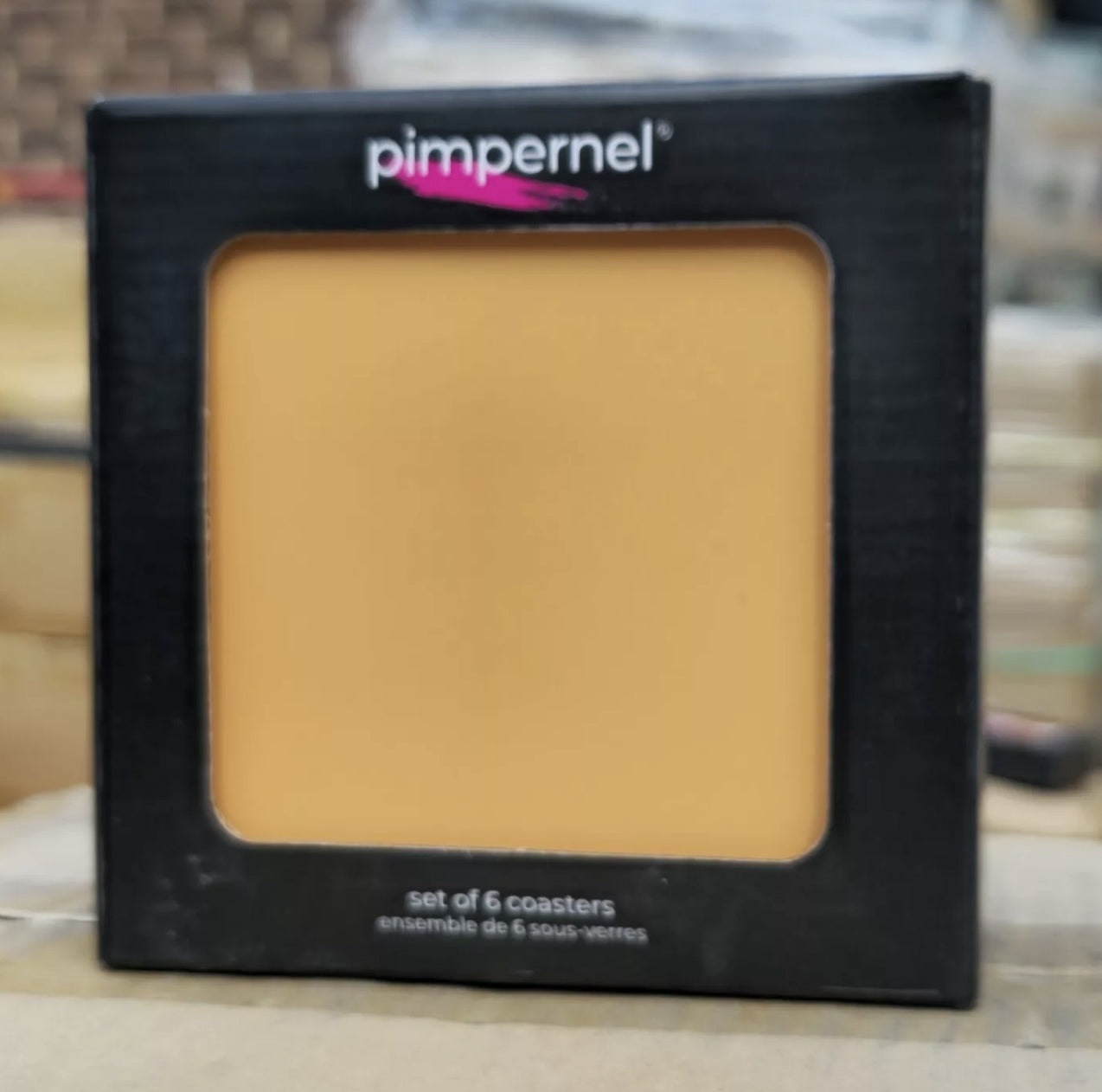 Pimpernel Cork-Backed Luxury Tropic Fizz Drinks Coasters Set of 6