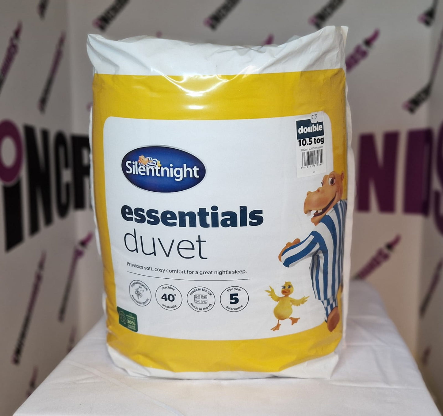 Silent night: Essential duvet - Double