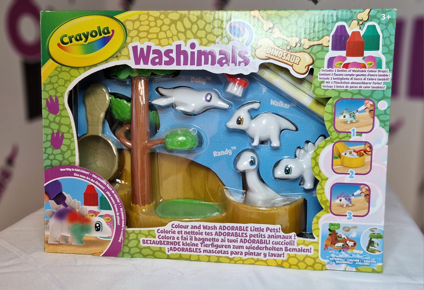 Crayola Washimals dinosaurs Incredible Brands Barnsley