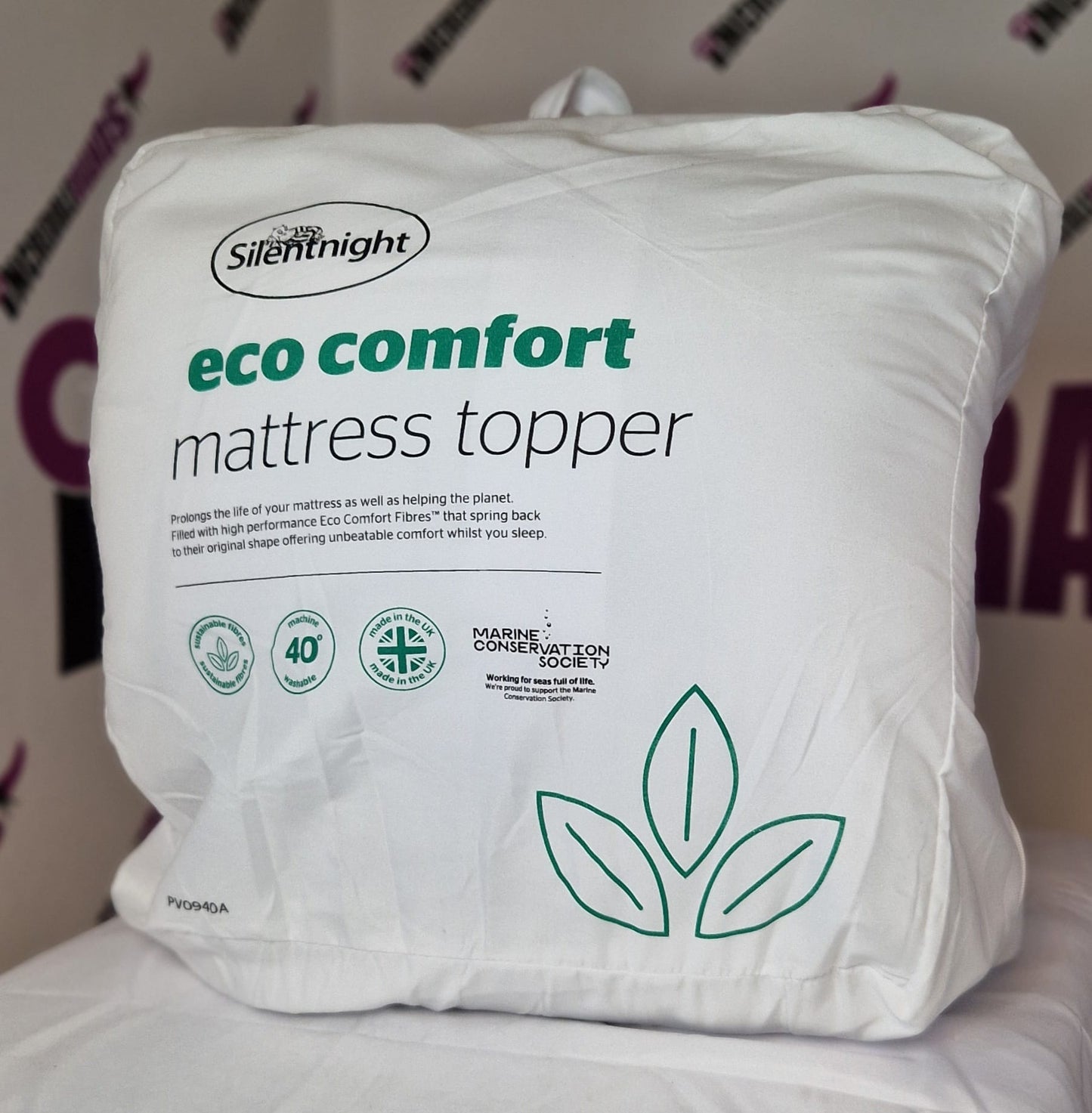 Eco comfort mattress topper - King size