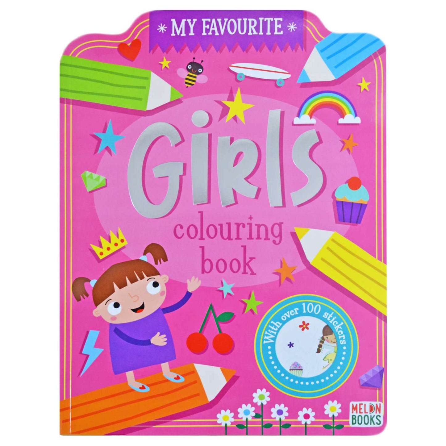 Girls colouring book