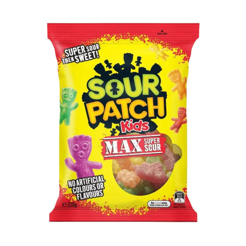 Sour patch kids MAX super sour - 170g