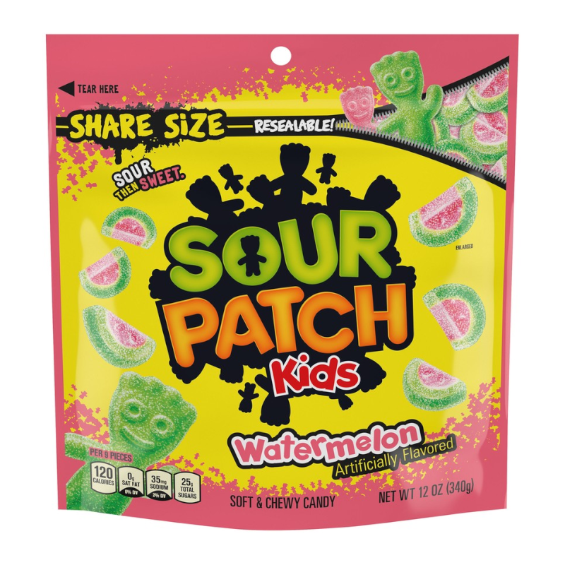 Sour patch kids Watermelon - 340g
