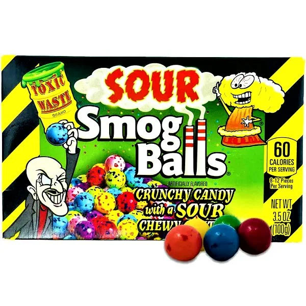 Toxic waste sour smog balls - 100g
