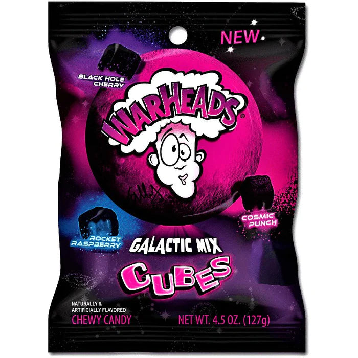 Warheads Galactic mix cubes - 127g