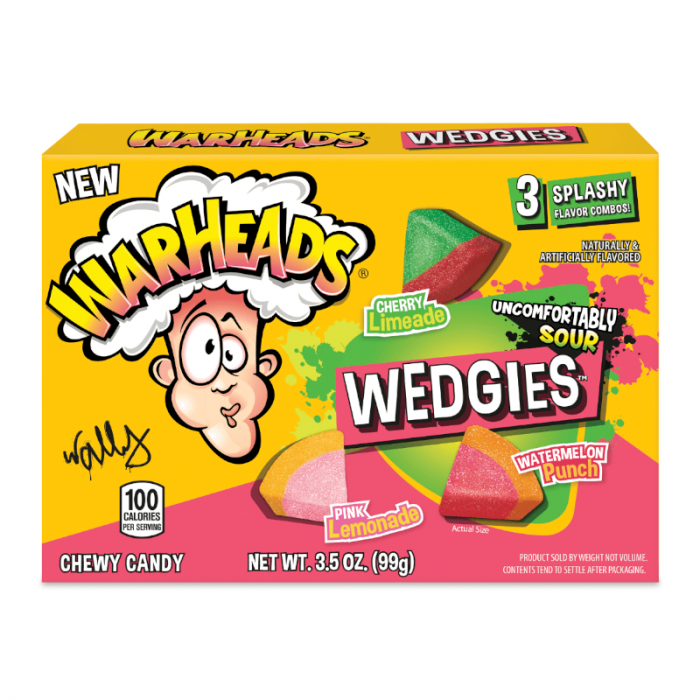 Warheads Sour Wedgies 99grams