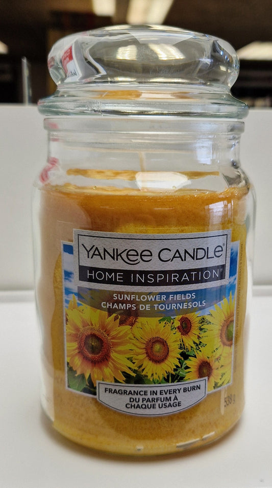 Yankee Candle Home Inspirations Large Jar 538g Sunflower Fields