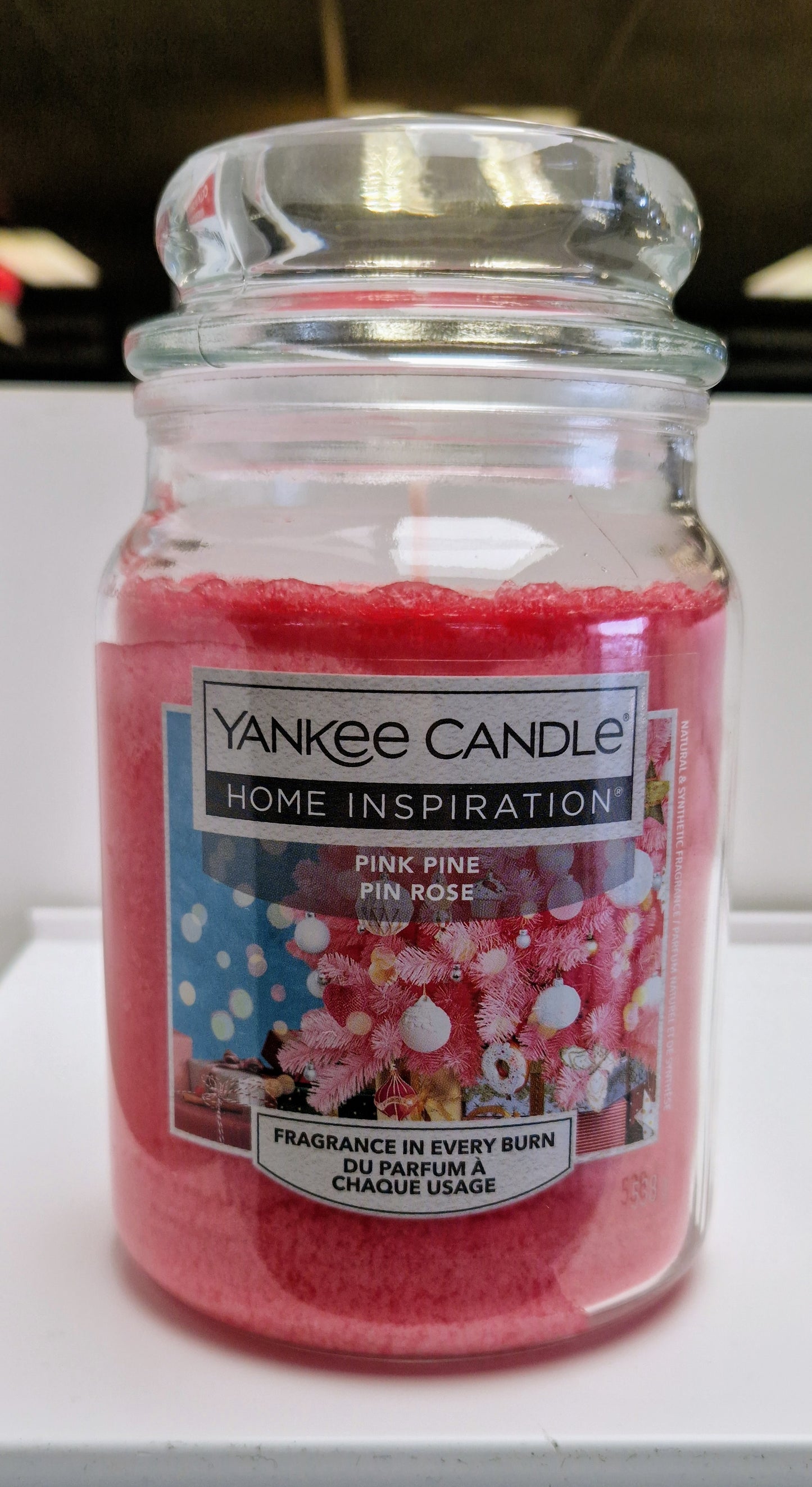 Yankee Candle Home Inspirations Large Jar 538g Pink Pine