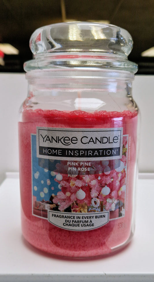 Yankee Candle Home Inspirations Large Jar 538g Pink Pine