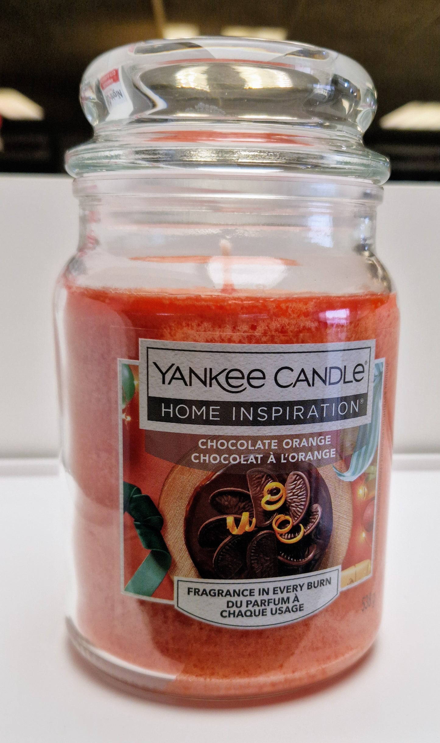 Yankee Candle Home Inspirations Large Jar 538g Chocolate Orange