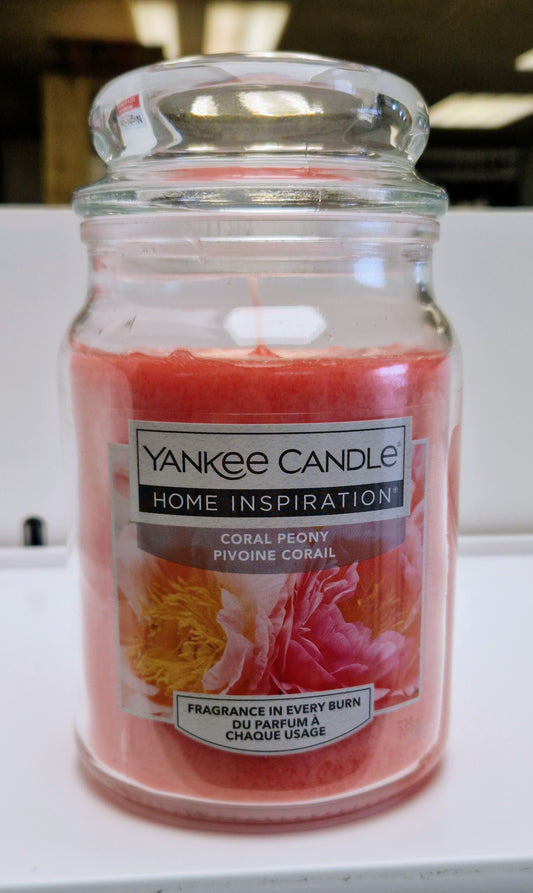 Yankee Candle Home Inspirations Large Jar 538g Coral Peony