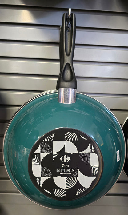 Zen 28cm non-stick wok - 2 colours