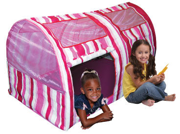 BAZOONG! pink striped play tent