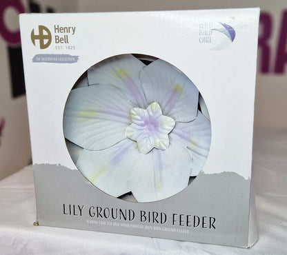 Henry Bell Lily Ground Bird Feeder