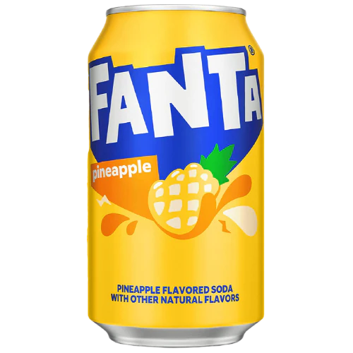 Fanta pineapple can - 355ml