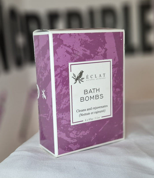 Eclat bath bombs 6 pack
