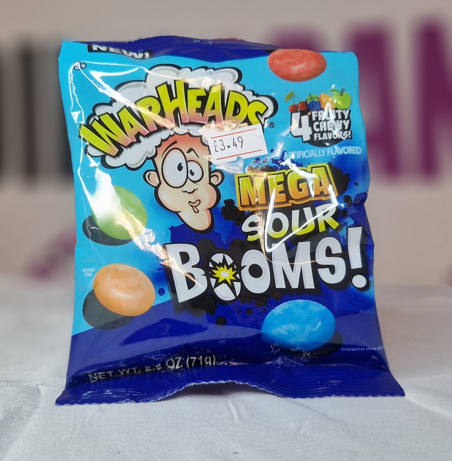 Warheads mega sour Booms! 71g