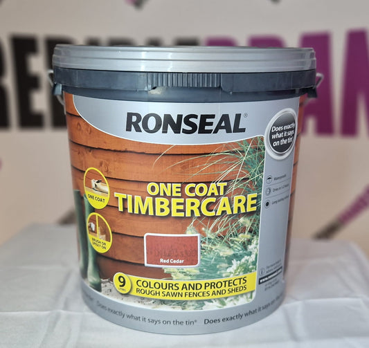 Ronseal one coat timbercare Red cedar - 9L