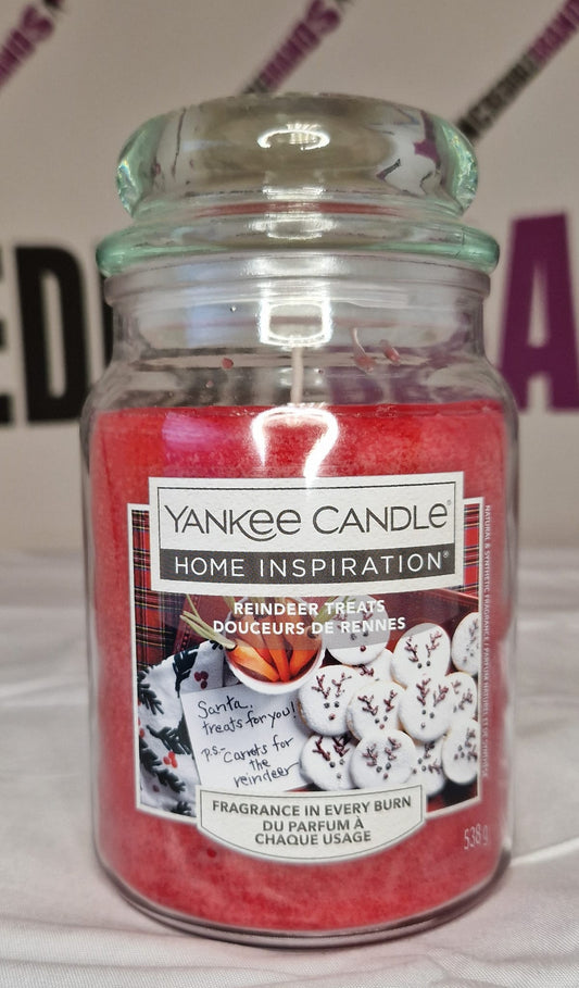 Yankee Candle Home Inspiration Reindeer Treats Large Jar