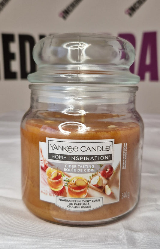 Yankee Candle Home Inspiration Cider Tasting Med Jar