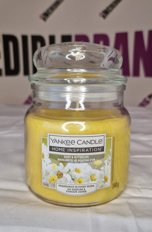 Yankee Candle Home Inspiration Daisy & Buttercups Med Jar