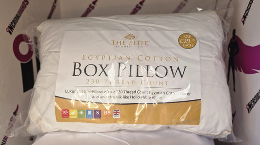 The Elite Bedding Co Egyptian Cotton Box Pillows