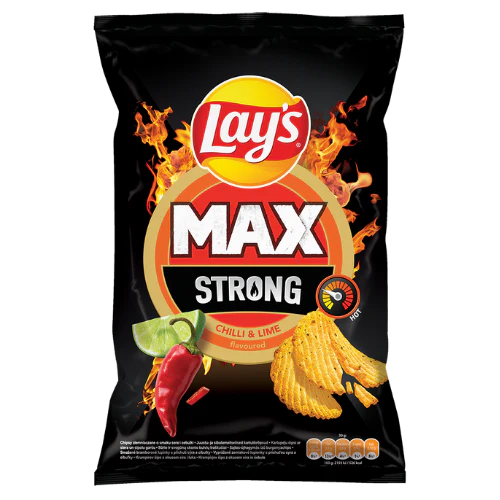 Lay's MAX strong Chilli & Lime - 120g