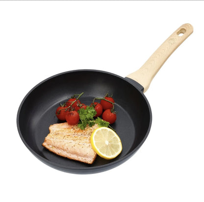 MasterChef 24cm Wood Look Frying Pan