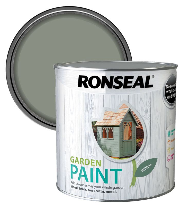 Ronseal garden paint 750ml - Willow