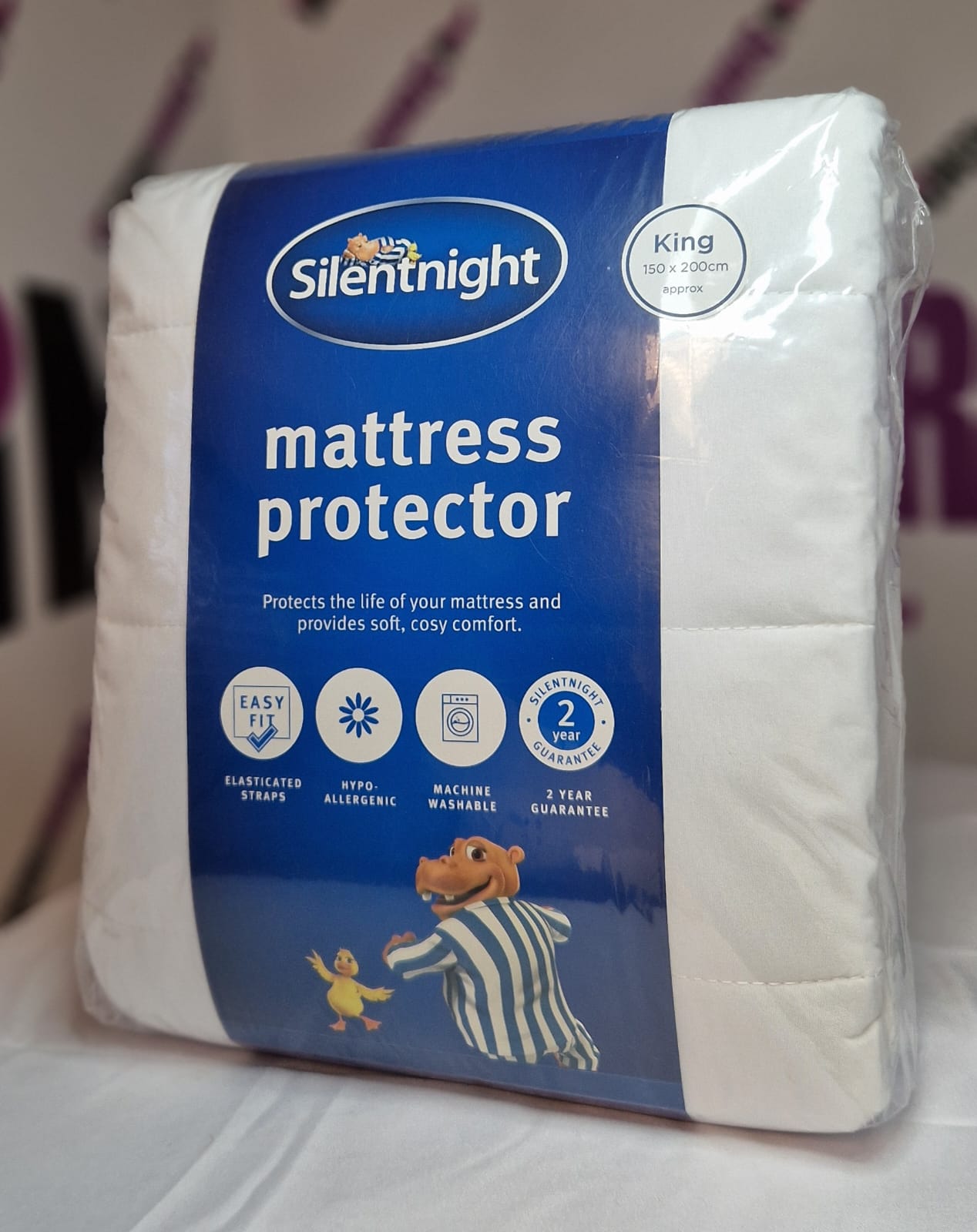 Silent night mattress protector - King size