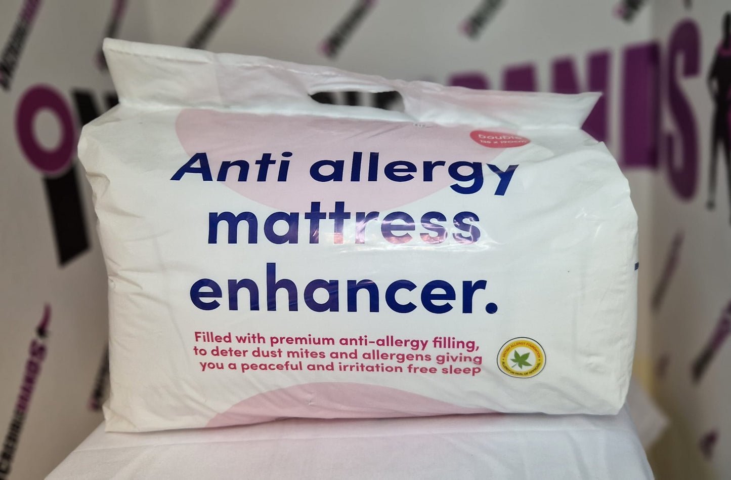 Anti allergy mattress enhancer - Double