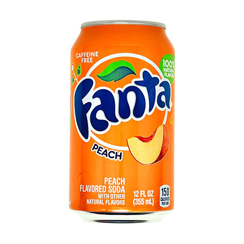 Fanta peach can - 355ml