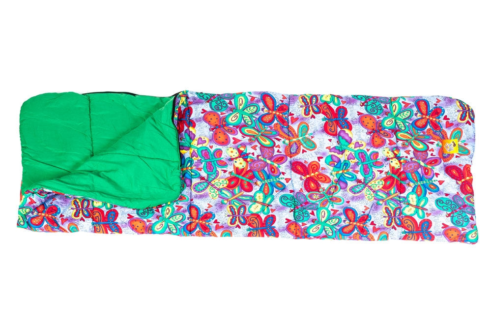 BAZOONGi Slumber bag - Butterfly purple