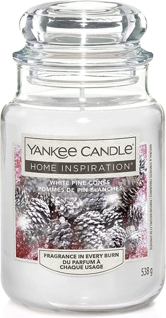 Yankee Candle Home inspirations Large - White Pine Cones - 538g